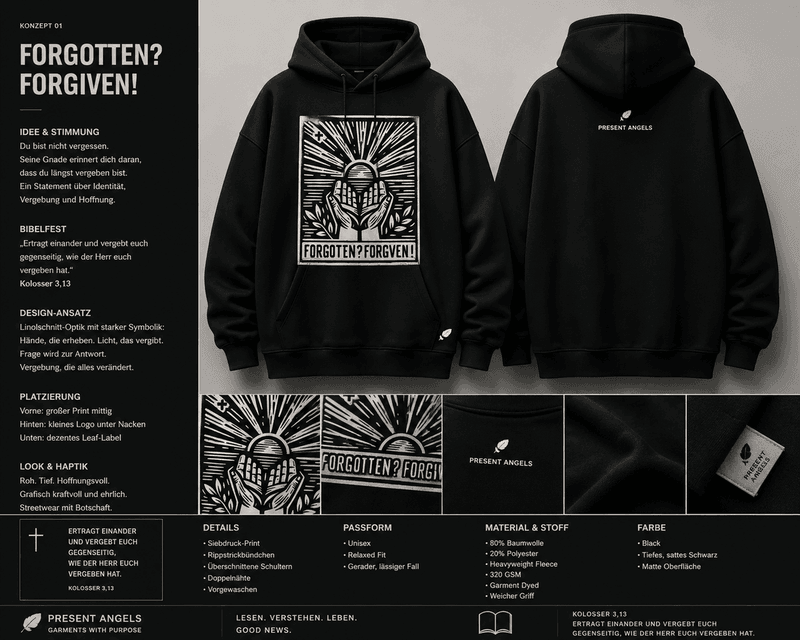 Forgotten? Forgiven! 5