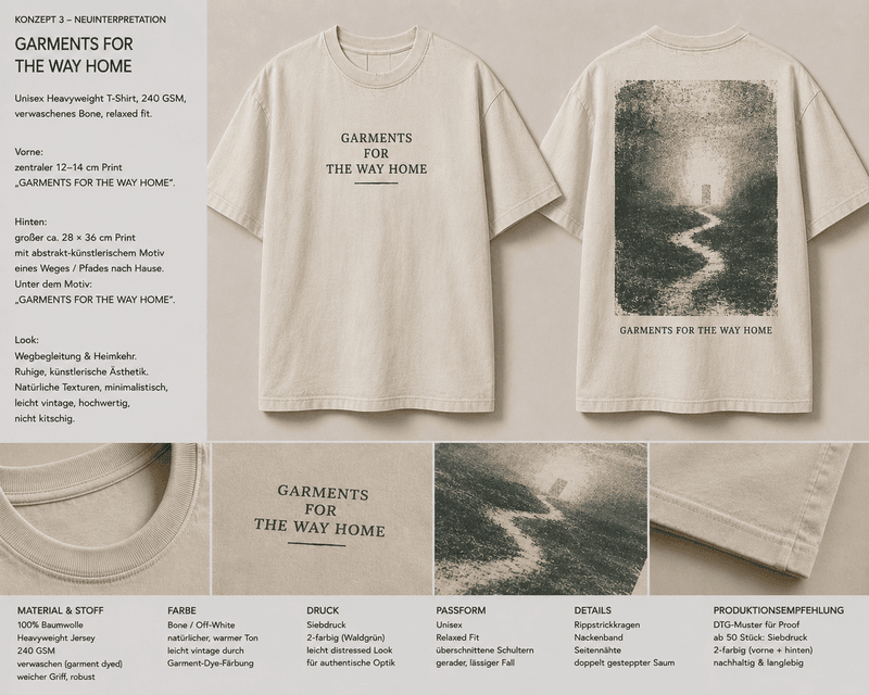 Garments for the Way Home 1